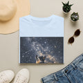 Stargazer Blue Heeler Cattle Dog T-Shirt — Celestial Night Sky Graphic Tee