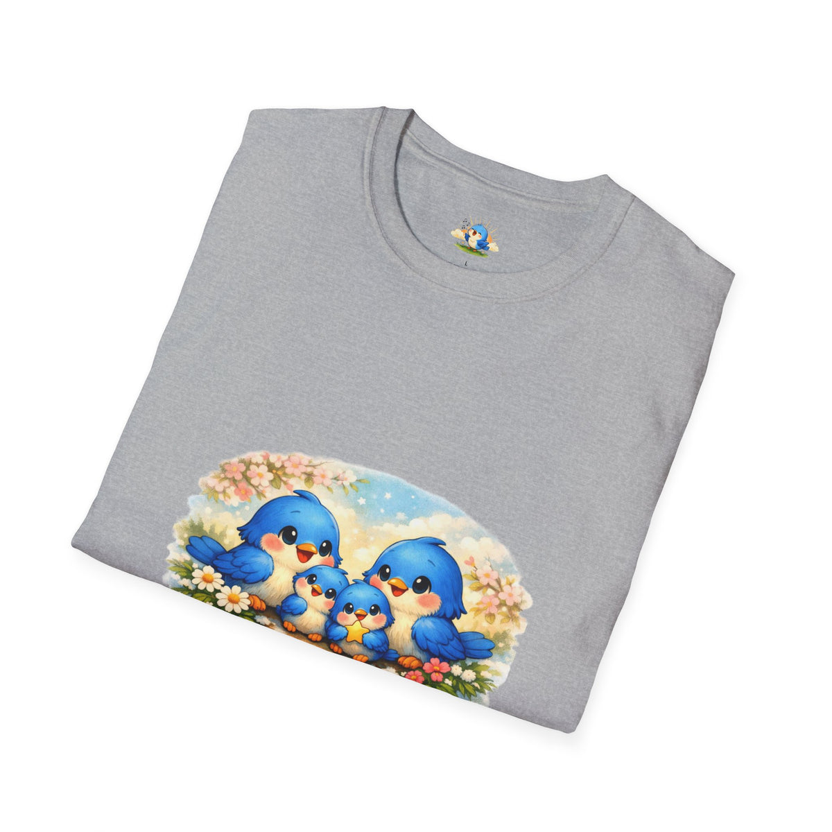“Family Means Everything” Bluebird Family Tee