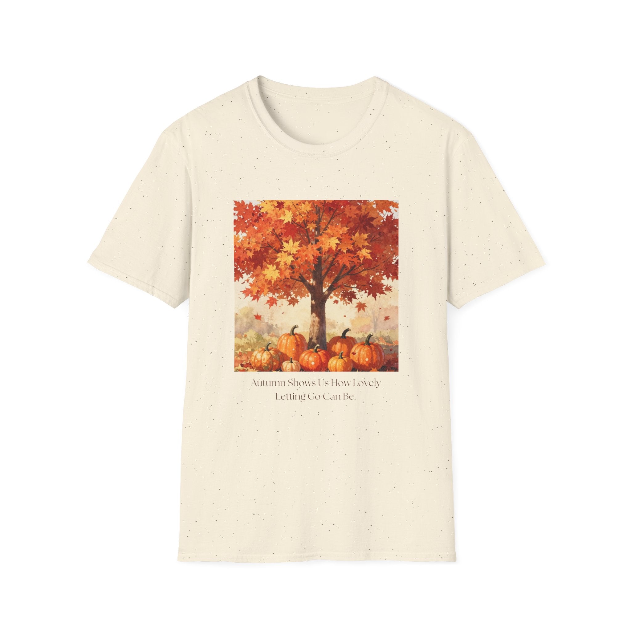 Fall Scene - Unisex Softstyle T-Shirt