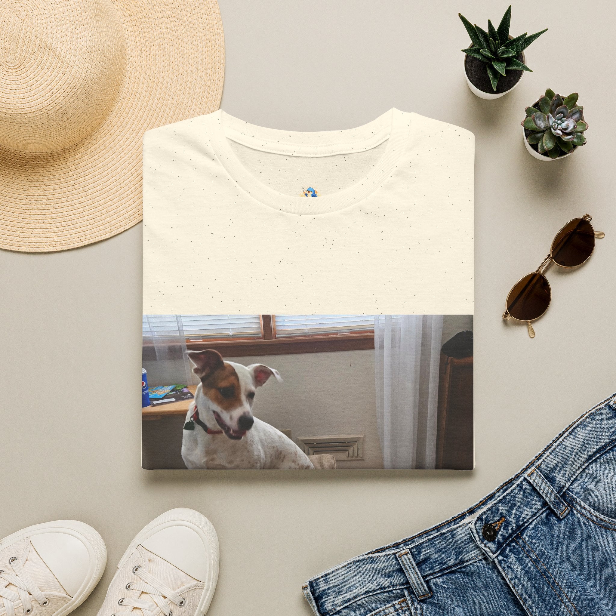Personalize image and text - Unisex Softstyle T-Shirt
