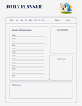Daily Planner Page