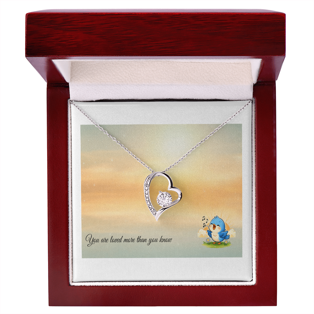 You Are Loved - Heart Necklace