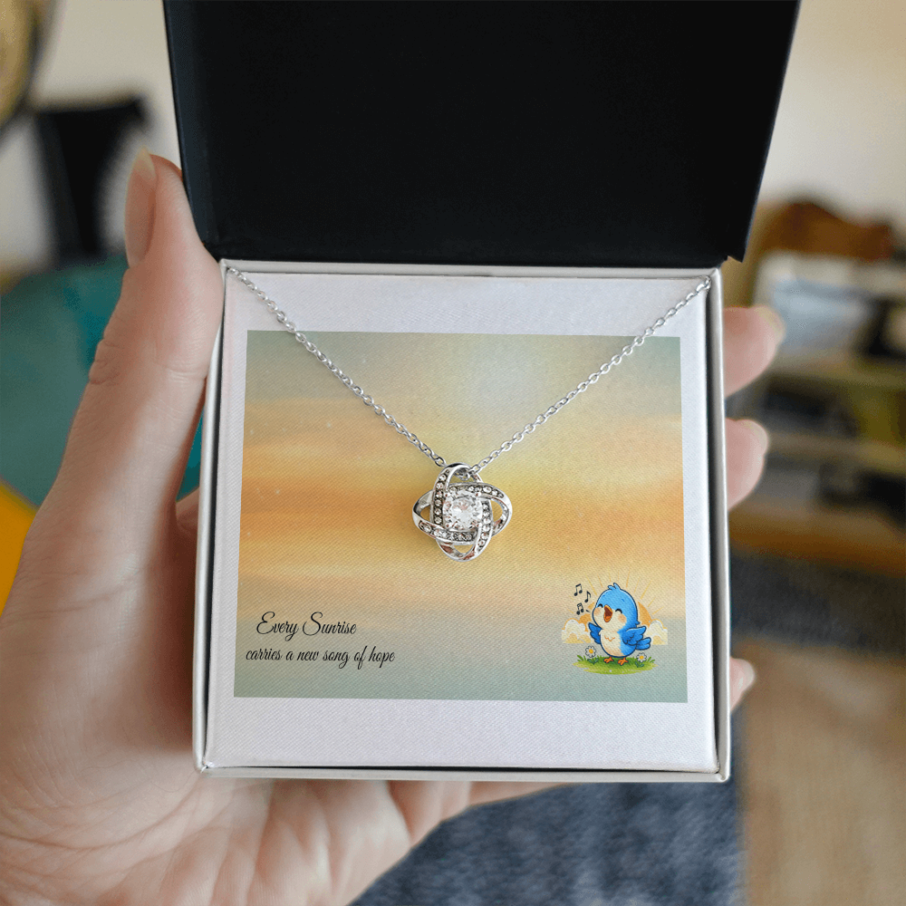 Bluebird of Hope Sunrise Necklace
