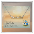 Great Vibes Name Necklace – “You Deserve Every Bright Moment”